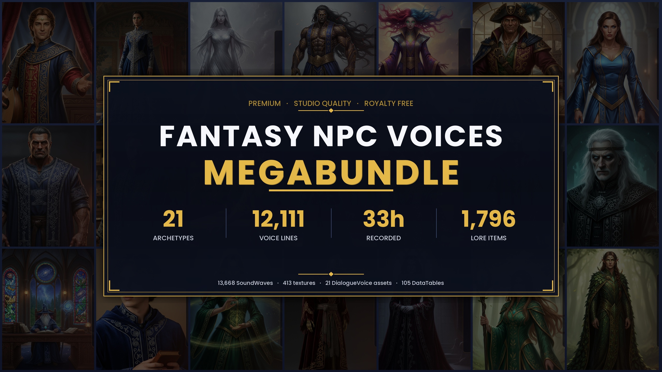 How to Voice an Entire RPG Cast in UE5 With No Recording Budget
