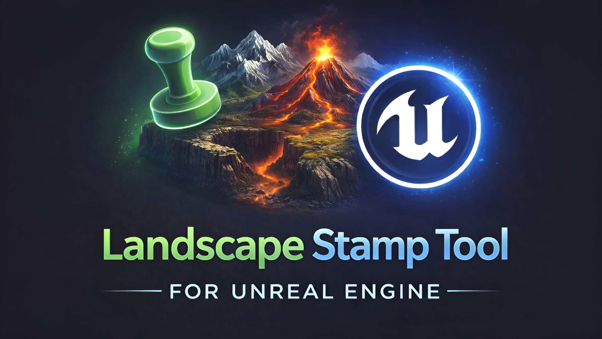 Mountains, Canyons and Rivers: A Guide to UE5 Geological Stamp Styles